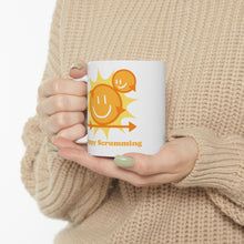 Load image into Gallery viewer, USA Happy Scrumming Right Hand 5amMesterScrum Ceramic Mug 11oz