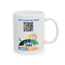 Load image into Gallery viewer, USA Happy Scrumming Right Hand 5amMesterScrum Ceramic Mug 11oz
